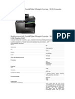 Multifuncional HP ProX476dw Officejet Colorida