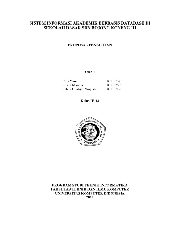 Proposal Metodologi Penelitian Literatur