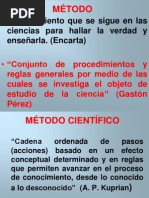 Varios Metodos de Investigacion