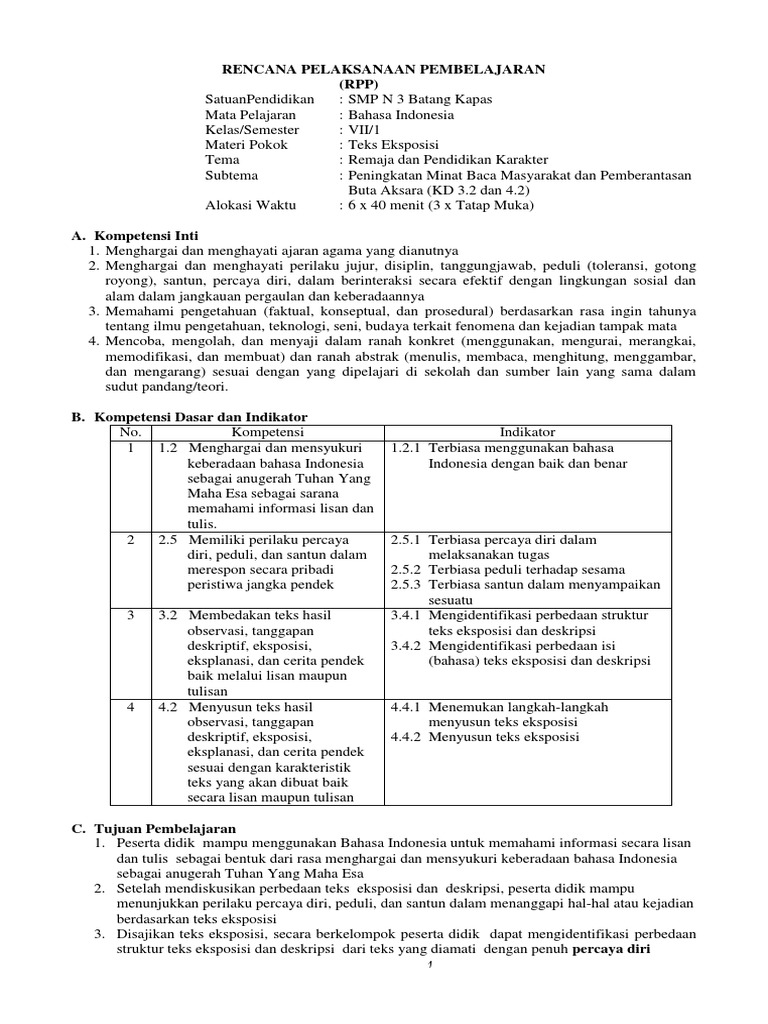 Contoh Soal Teks Eksposisi Kelas 8 Beserta Jawaban ...