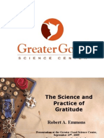 The Science and Practice of Gratitude