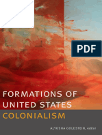 Formations of United States Colonialism edited by Aloysha Goldstein