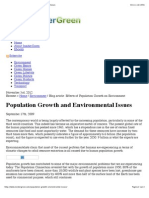 Effects of Population Growth on Environment | InsiderGreen