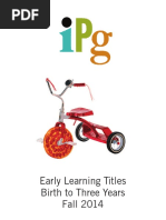 Fall 2014 IPG Early Learning Birth-3 Years Titles