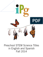 Fall 2014 IPG Preschool STEM Science Titles in English and Spanish