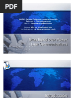 INVESTIGACION - BPL - Broadband Power Line - Ing. Luis R. Gamarra Urdininea