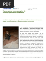 Sintra Em Agenda 09.2014 - Entrevista a Ruy Oliveira
