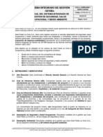 SSYMA-M01.01 Manual Del Sistema Integrado de Gestión SSYMA