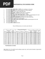 JBL Professional Enclosure Guide