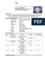 Urriculum Itae Sanaullah Memon