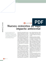 Cementos de Bajo Impacto Ambiental