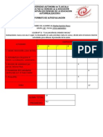 Formato de Autoevaluación Sesión 15 de 15