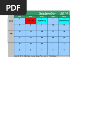 Calendar