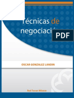 Tecnicas de Negociacion PDF