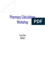 52814747 Calculations Review for Evaluation Exam of Pharmacist