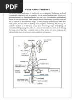 Water Pumping Windmill
