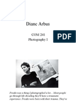 Diane Arbus: COM 241 Photography I