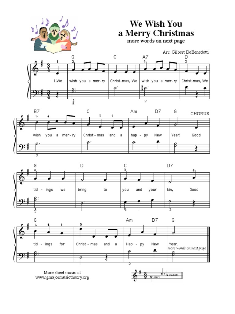 We Wish You A Merry Christmas | Pdf | Christmas Carols | Observances