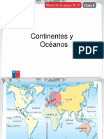 Continentes y Océanos