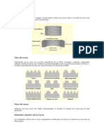 Partes y tipos de roscas en