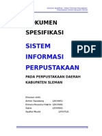 Contoh Studi Kasus, Sistem Informasi Perpustakaan