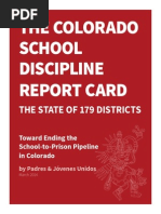 Colorado School Discipline Report Card