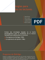 Estrategias para Adolecentes No Lectores