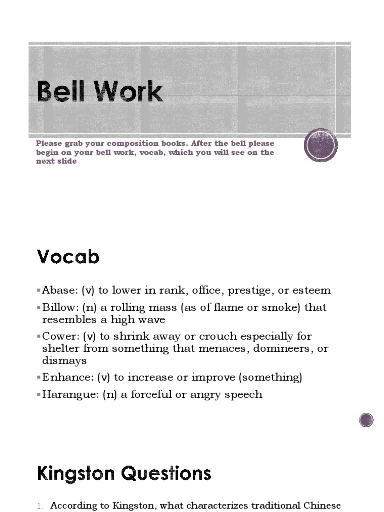 Vocabulary and Speech Analysis Guide | PDF