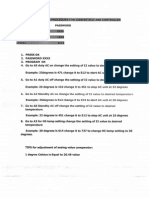 Temperature Settings Procedure For Liebert ABB Controller