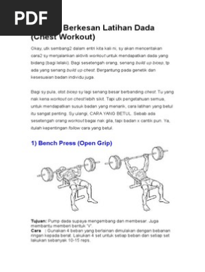 Latihan Dada Pdf