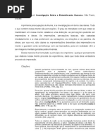 Ficha Investigacao Sobre o Entendimento Humano