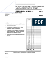 Trial Add Maths SPM 2014 Paper 1 - Qa Naim Lilbanat