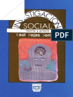 Investigacion Social Teoria Praxis Rojas Soriano