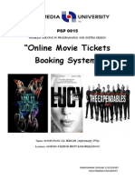 "Online Movie Tickets Booking System": Problem Solving in Programming and System Design