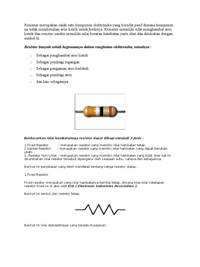 Ukuran Resistor Yang Ada Di Pasaran Berbagai Ukuran vrogue.co
