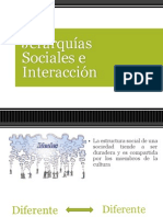 Jerarquías Sociales e Interacción