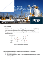Alkylation and Polymerization Process