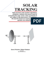 Gerro Prinsloo Solar Tracking