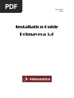 Installation Guide Primavera 5.0: Daniel Cohen EP310