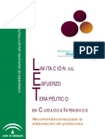 Limitacion Esfuerzo Terapeutico PDF