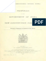 Proposal for New Constitution Burma-India