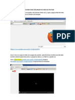 Instrucciones para Descargar Un Video de Youtube