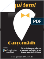 Banner Garçom PDF