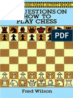 101 Questions on How to Play Chess - Fred Wilson