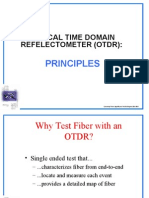 Optical Time Domain Reflectometry (OTDR) Note