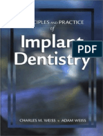 Principles and Practice of Implant Dentistry