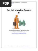 DotNet Interview Success Kit