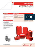 Reservoirs À Membrane Ou À Vessie
