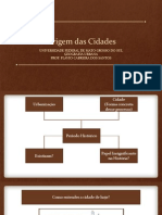 Geografia Urbana Origem Das Cidades