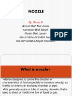 Nozzle - Fluid Mechanics